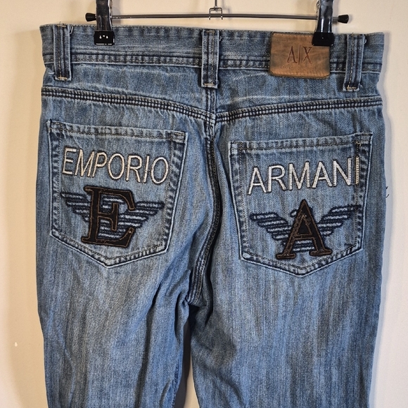 Armani Exchange Kids Denim Jeans - Picture 4 of 6